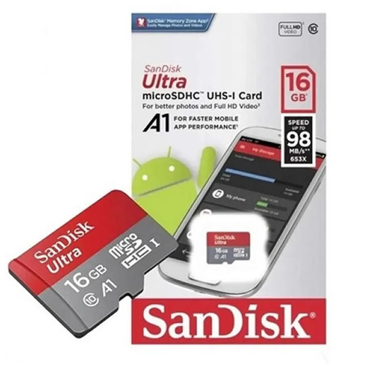 TEAMGROUP - Memoria Sandisk Ultra Microsdhc 16GB