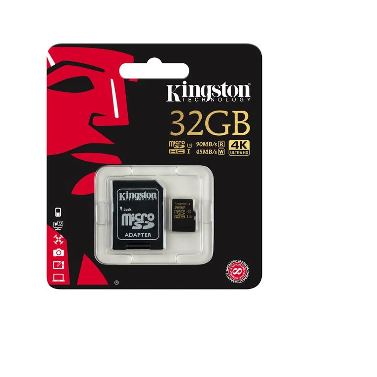 KINGSTON - Memoria Micro SD Kingston  32GB