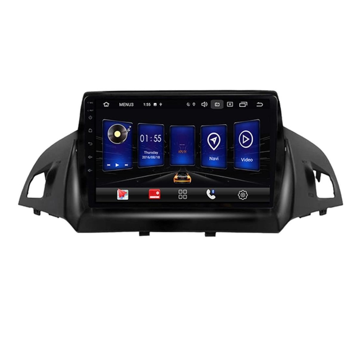 NAVIFORCE - Autoradio Android Pantalla Ford Escape 2013 – 2017 Carplay