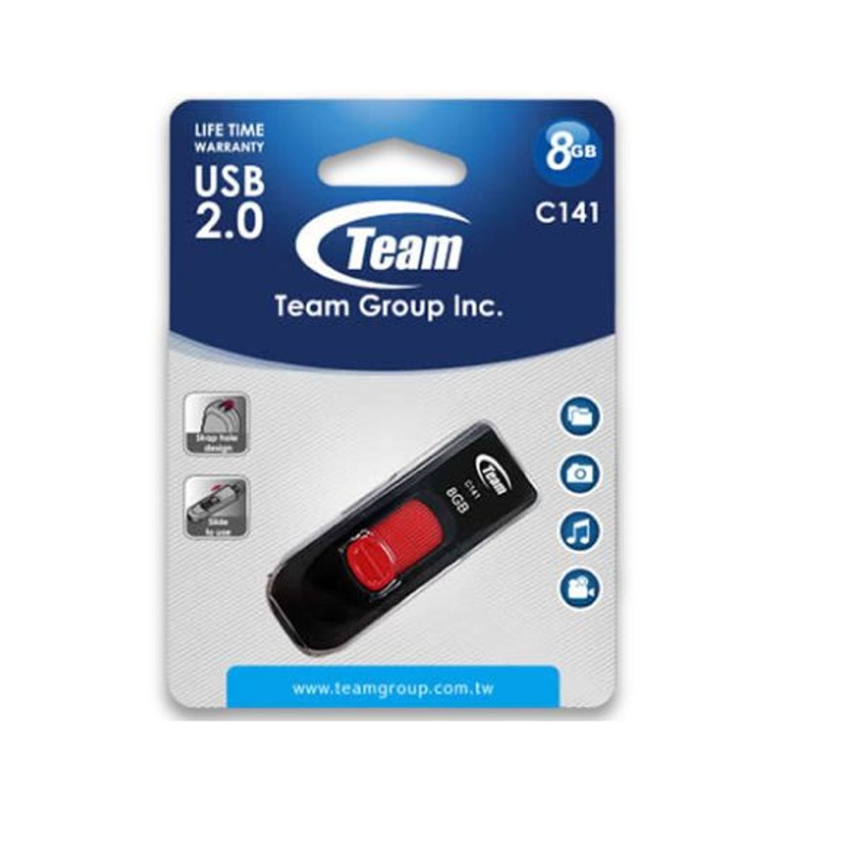 TEAM GROUP - Memoria Usb Team Group C141 8 gb
