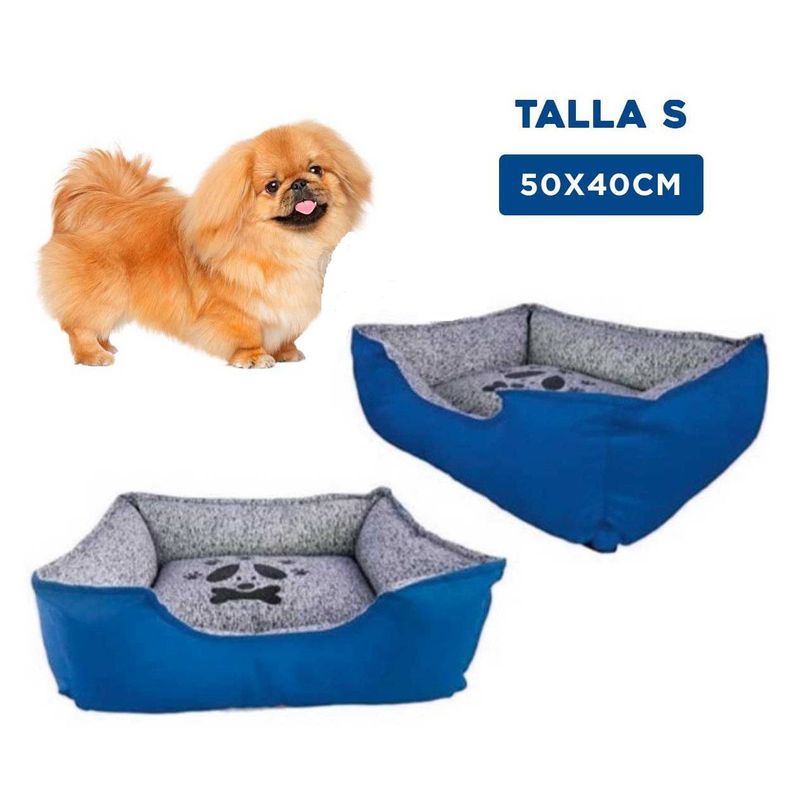 GENERICO - Cama Premium Azul Talla S