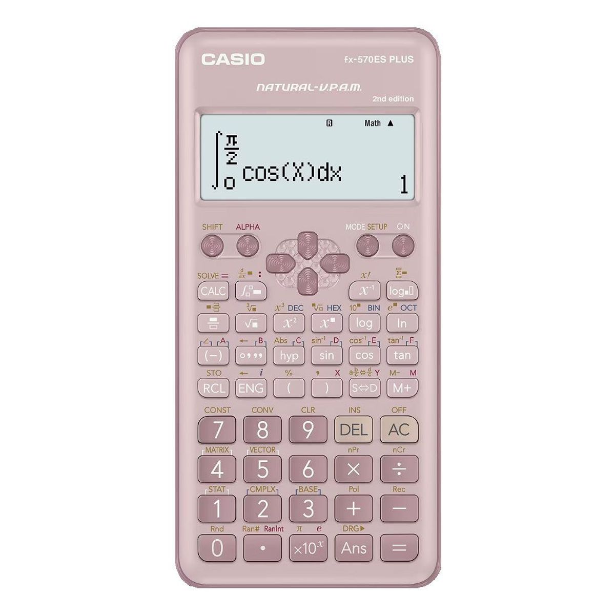 CASIO - Calculadora CASIO FX-570ES PLUS Edición Especial Rosado