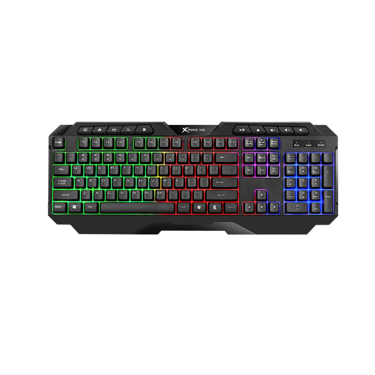XTRIKE ME - Teclado Gamer RGB Español Membrana Xtrike Me KB-306SP