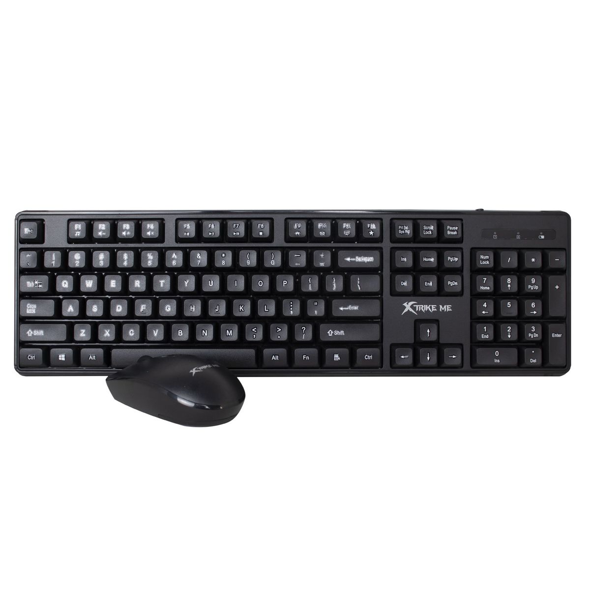 XTRIKE ME - Combo Teclado + Mouse Inalambrico Xtrike Me MK-307