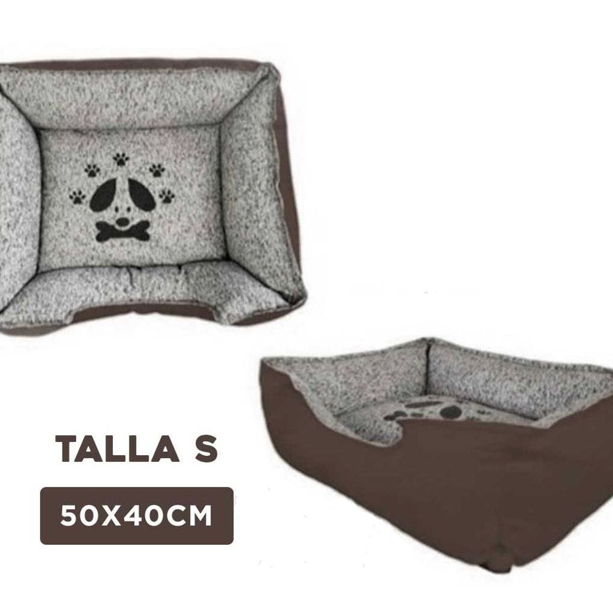 GENERICO - Colchoneta Marron Talla S