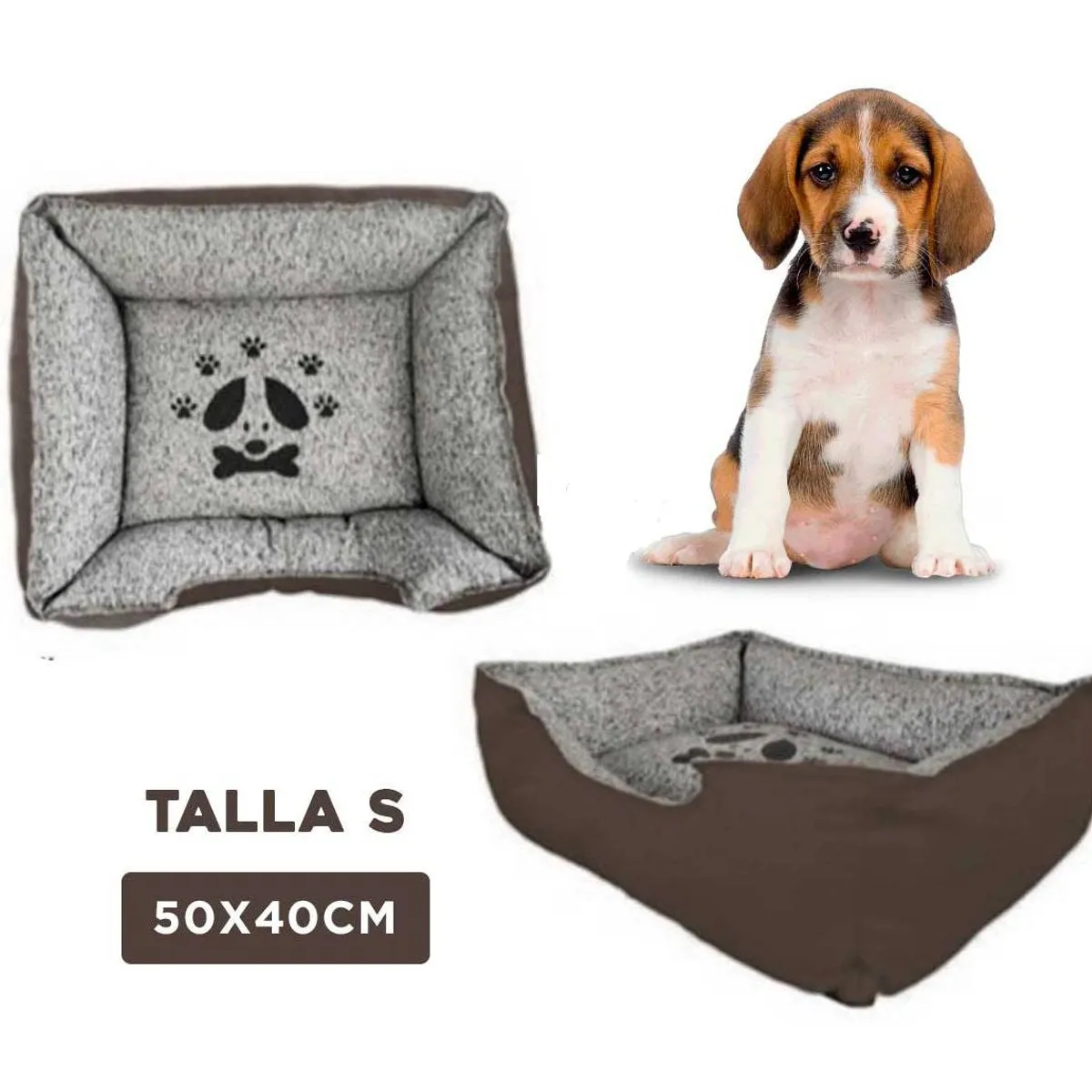 GENERICO - Cama Premium Marron Talla S