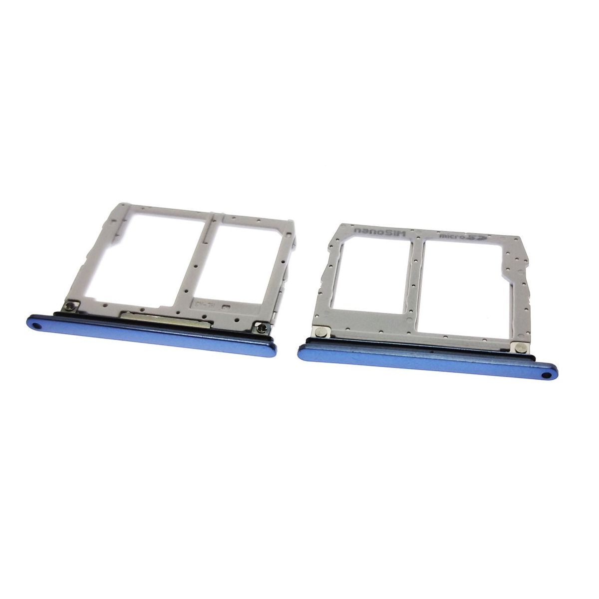 GENERICO - Repuesto Bandeja SIM Micro SD LG K50 - AZUL.