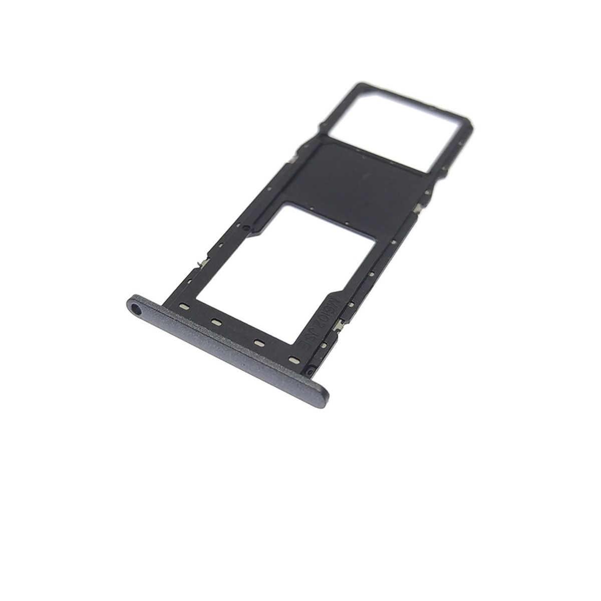 GENERICO - Repuesto Bandeja SIM Micro SD LG K42 - NEGRO.