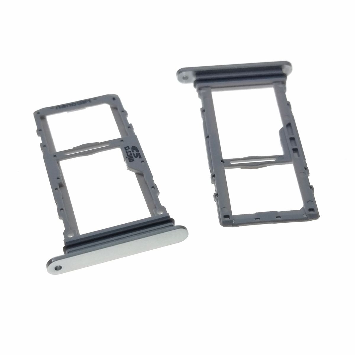 GENERICO - Repuesto Bandeja SIM Micro SD LG VELVET 5G - PLATA.