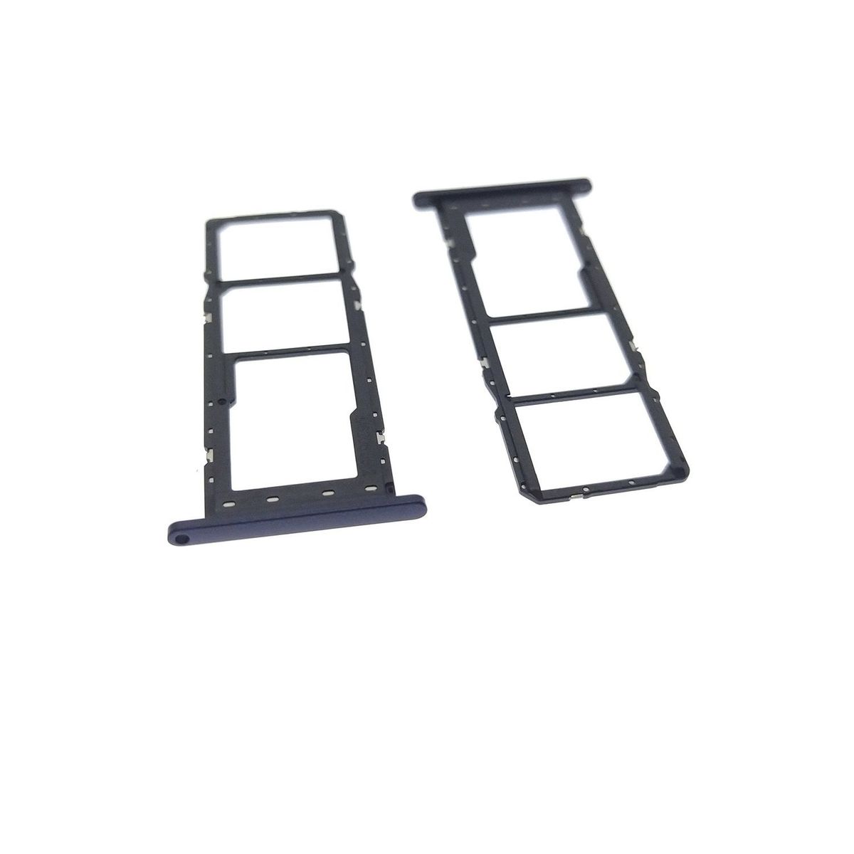 GENERICO - Repuesto Bandeja SIM Micro SD LG K61 - GRIS.