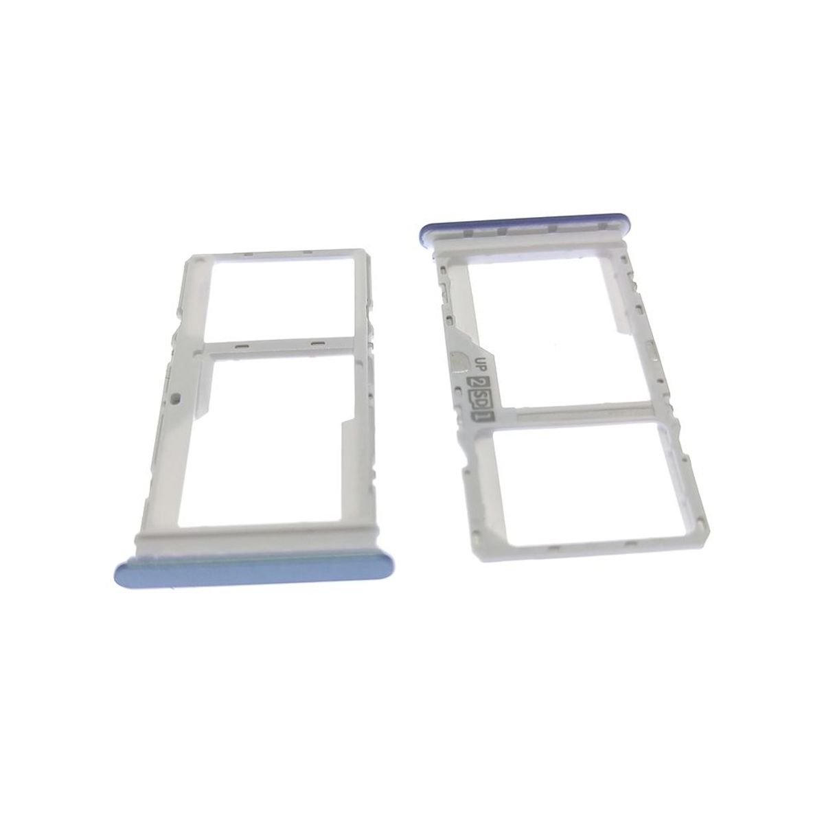 GENERICO - Repuesto Bandeja SIM Micro SD MOTO G100 - AZUL VERDE.