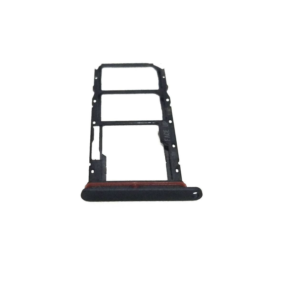 GENERICO - Repuesto Bandeja SIM Micro SD MOTO G22 - NEGRO.