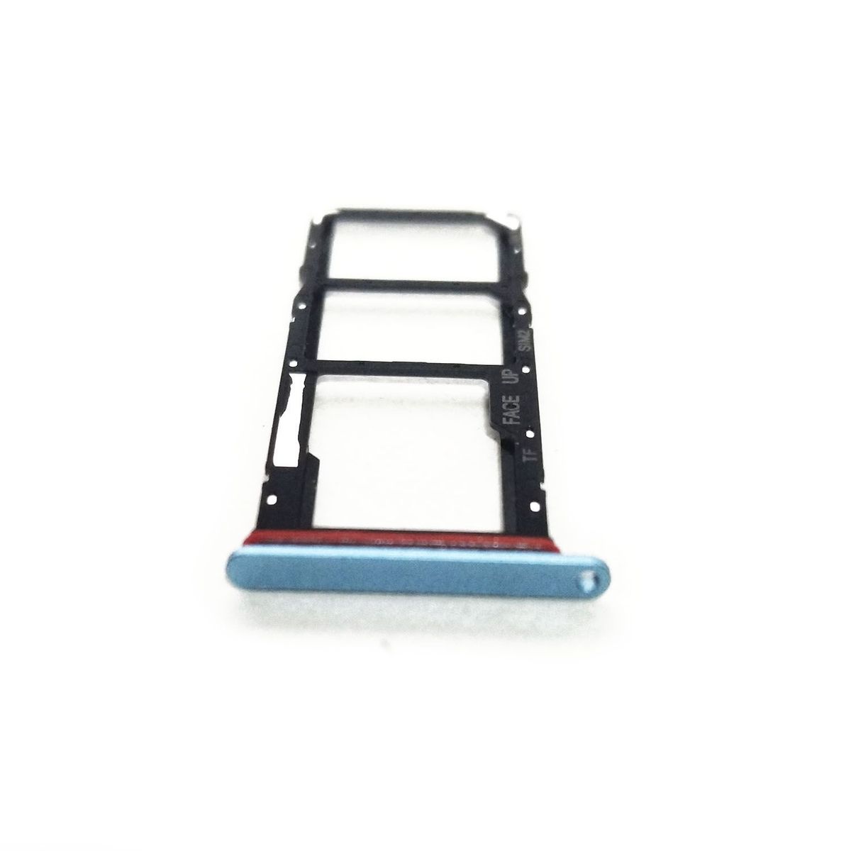 GENERICO - Repuesto Bandeja SIM Micro SD MOTO G22 - PLATA.