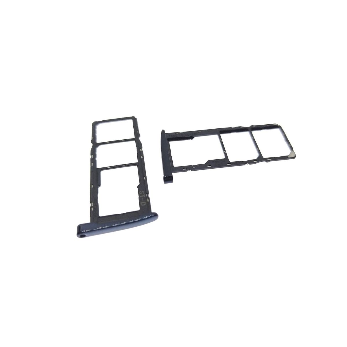 GENERICO - Repuesto Bandeja SIM Micro SD MOTO G6 - AZUL.