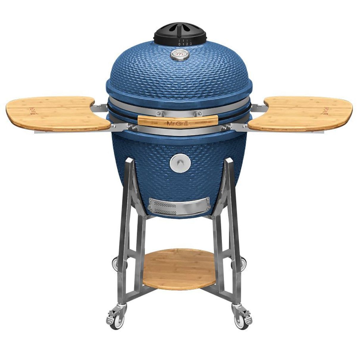MR GRILL - Kamado Mr Grill 24″ Pulgadas Golf Azul Oscuro