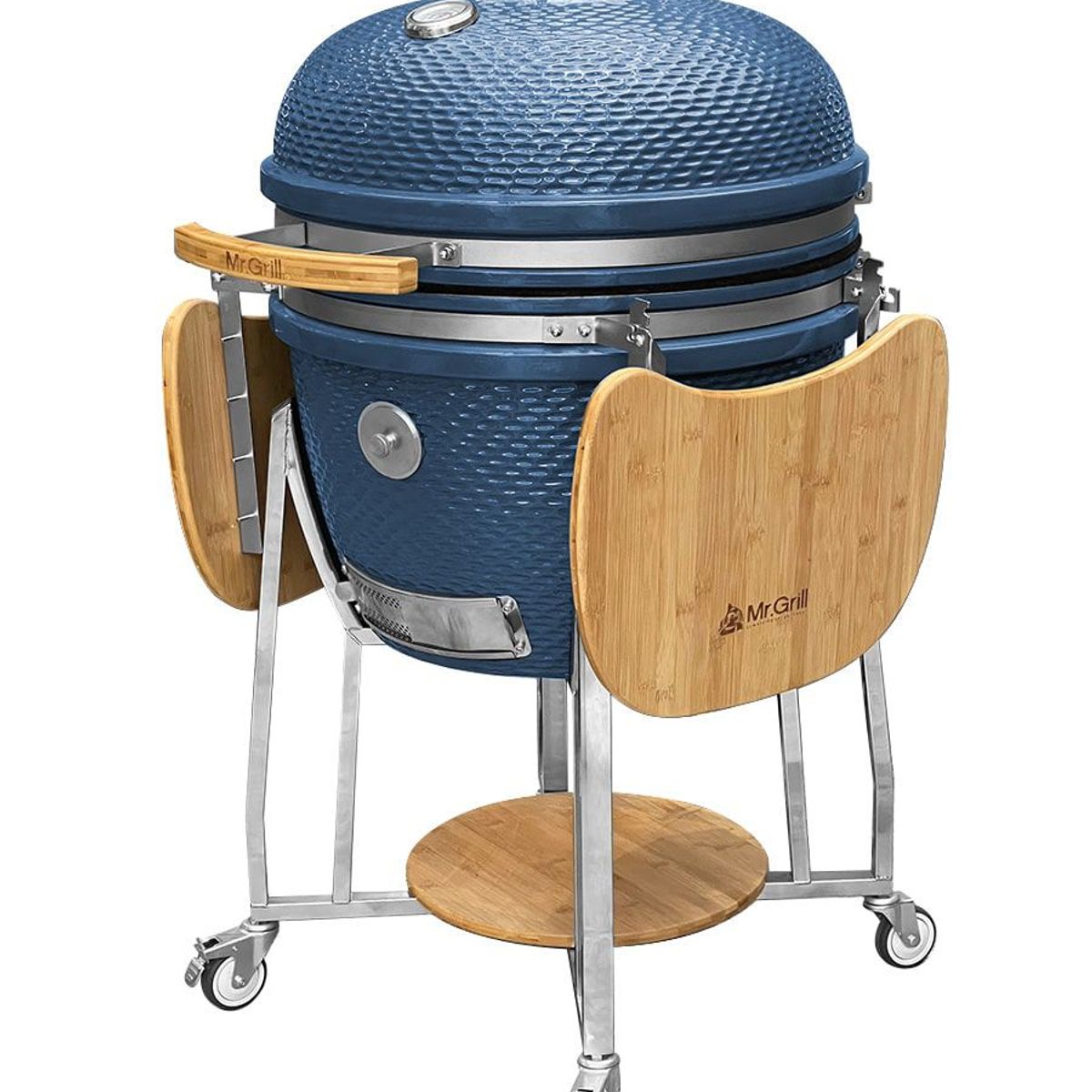 MR GRILL - Kamado Mr Grill 24″ Pulgadas Golf Azul Oscuro