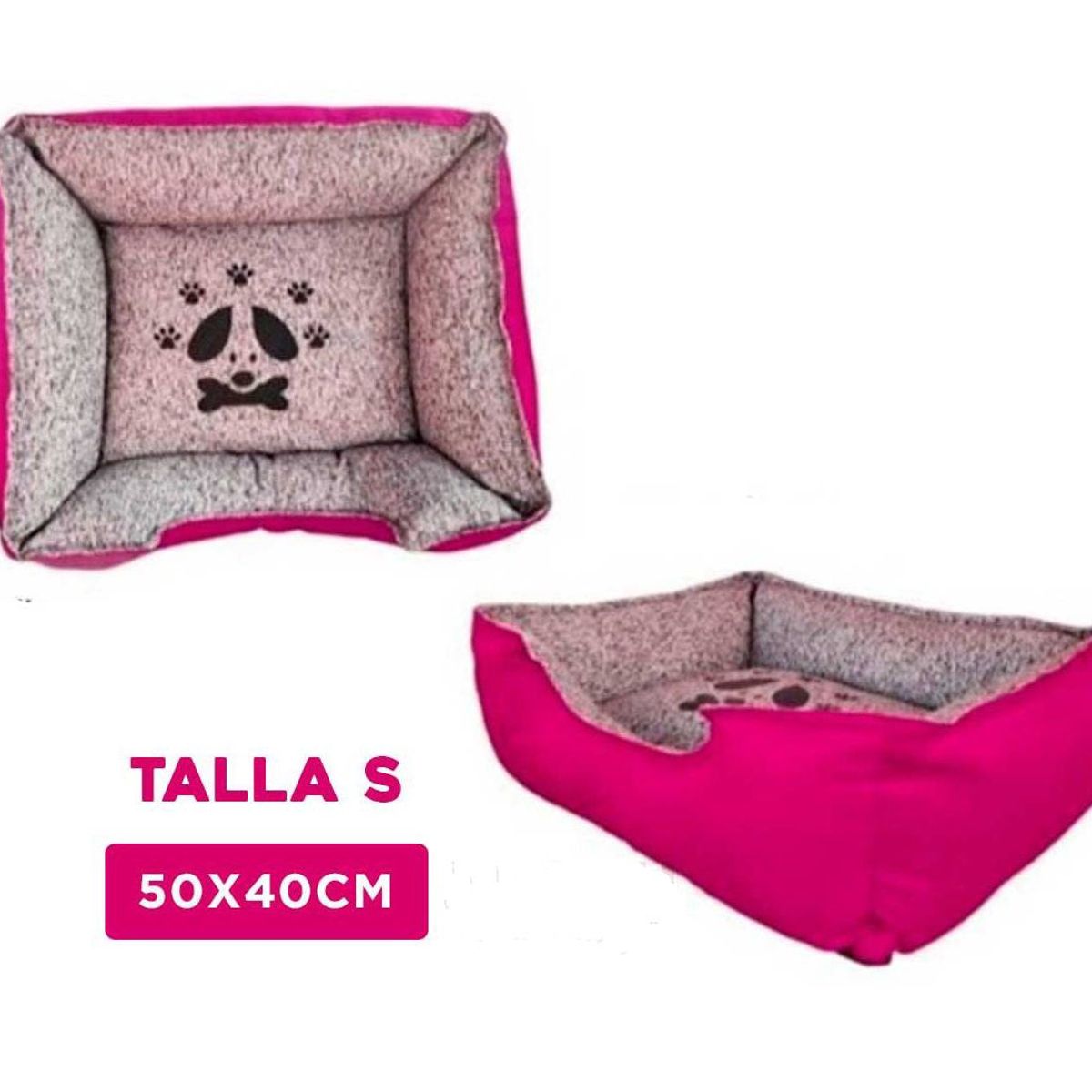 GENERICO - Cama Premium Fucsia Talla S