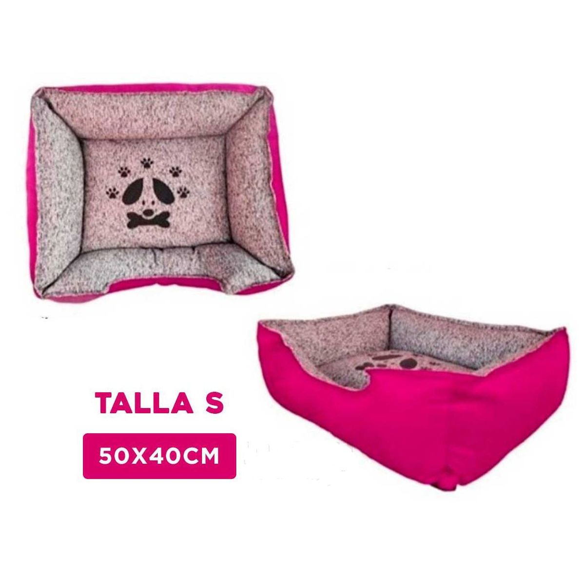 GENERICO - Cama Premium Fucsia Talla S