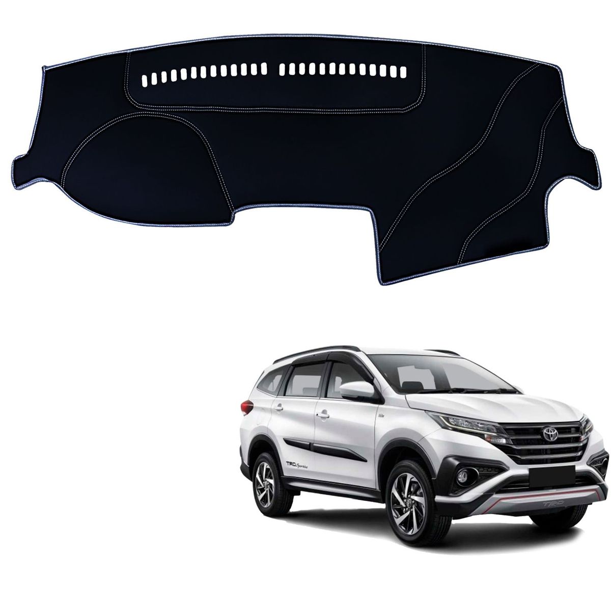 TECGO - PROTECTOR TAPETE PARA TABLERO TIPO TOYOTA RUSH 2020