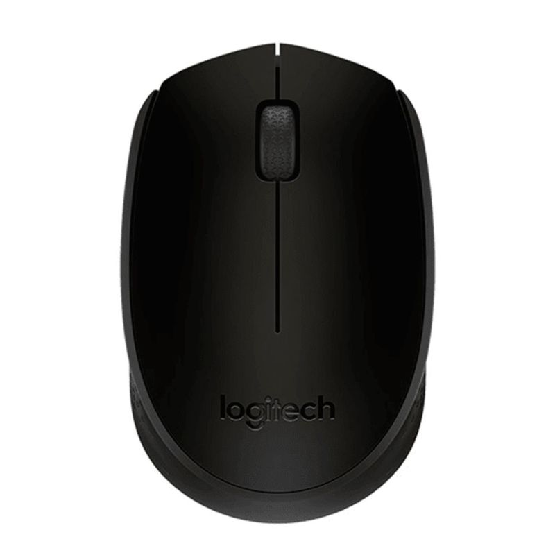 LOGITECH - Logitech M170 Mouse Ambidiestro Inalámbrico 2.4GHZ USB  – Negro