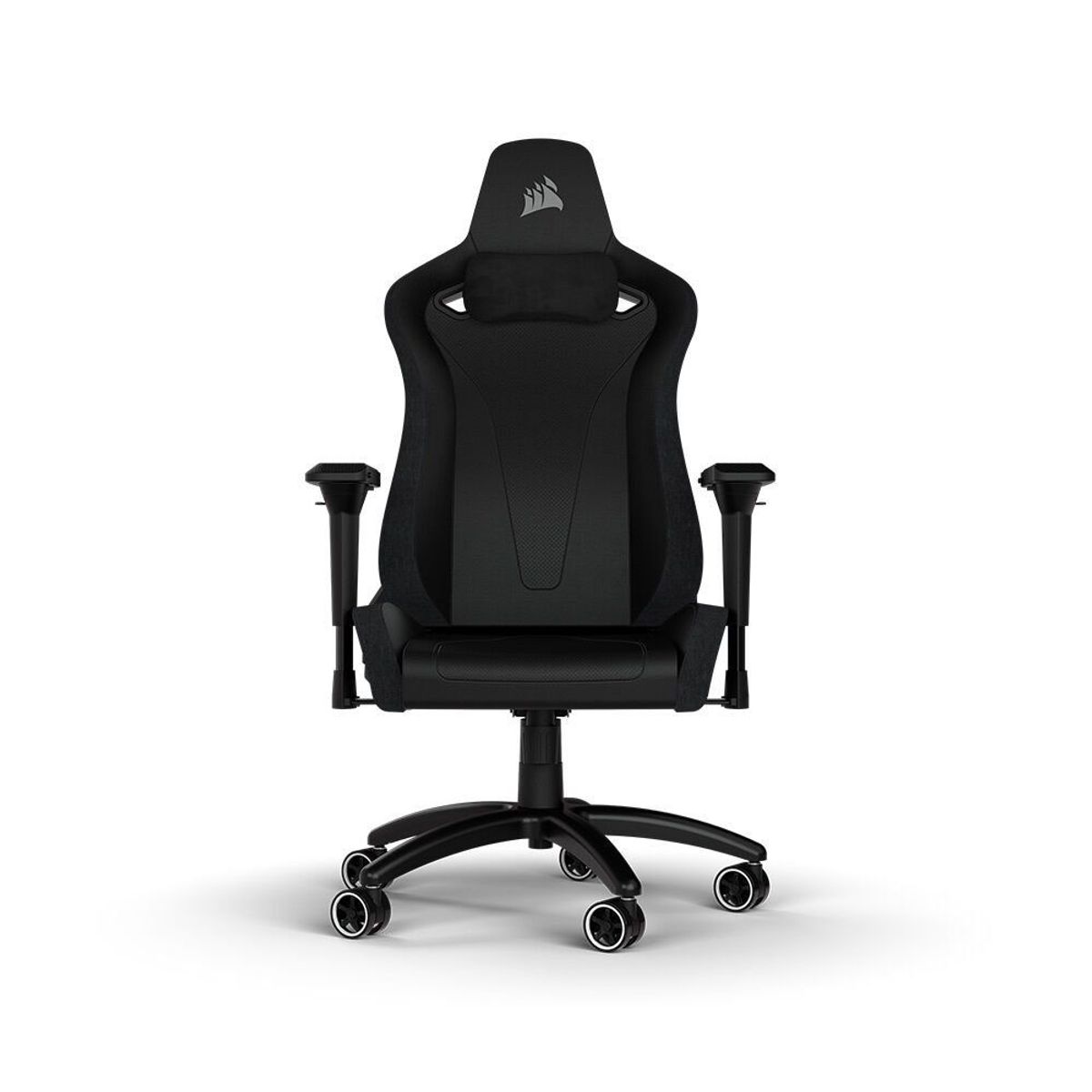 CORSAIR - Silla Gamer Corsair TC200 Plus Leatherette Negro CF-9010043-WW