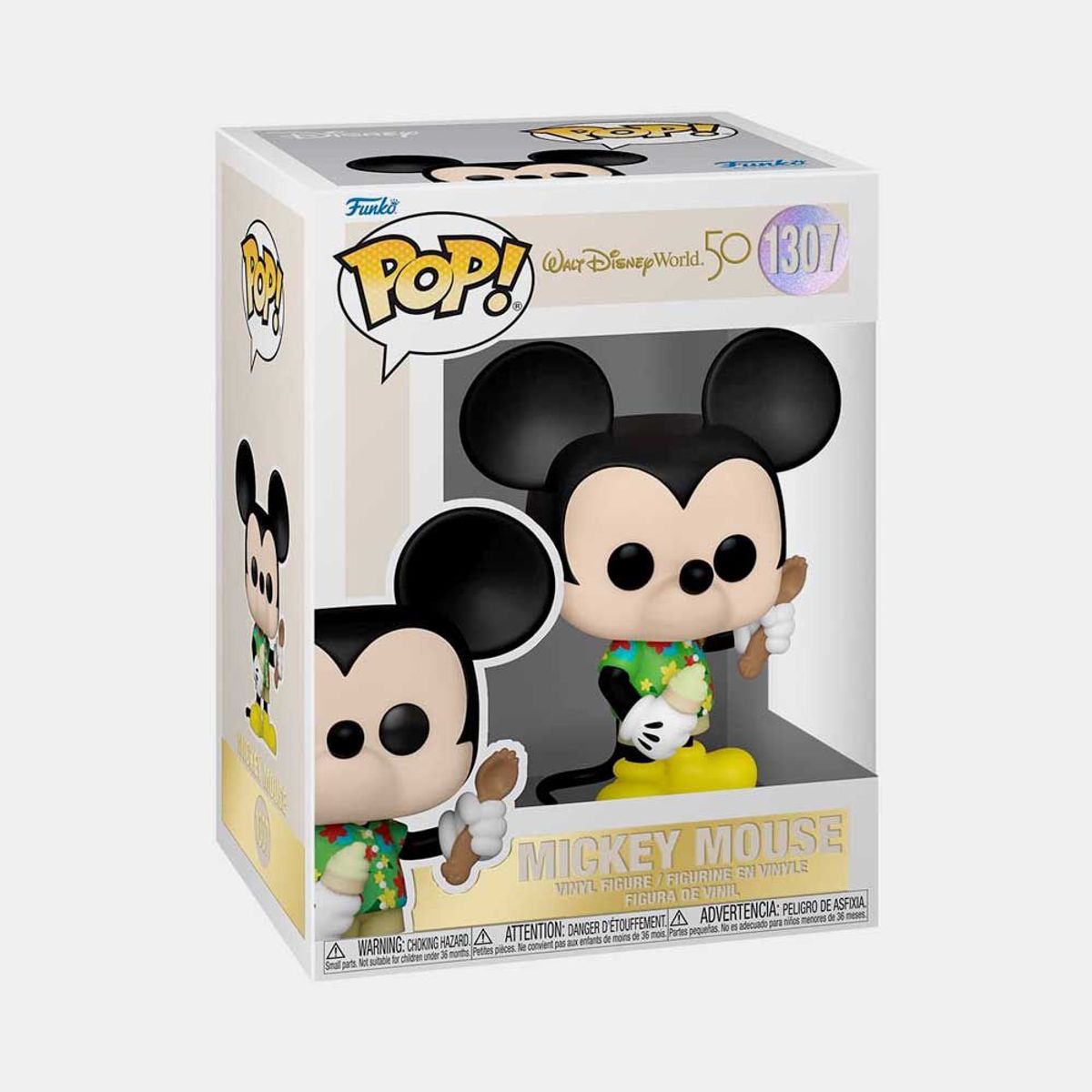 FUNKO - FUNKO POP DISNEY WALT DISNEY WORLD 50TH - MICKEY MOUSE ALOHA