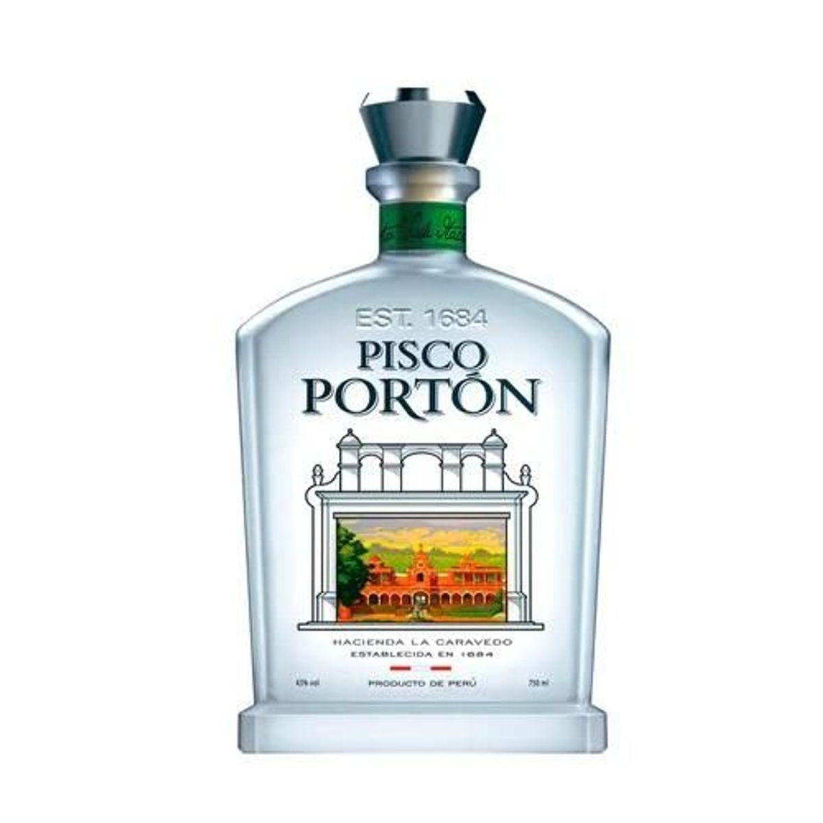 GENERICO - Pisco PORTON Mosto Verde Italia Botella 750ml