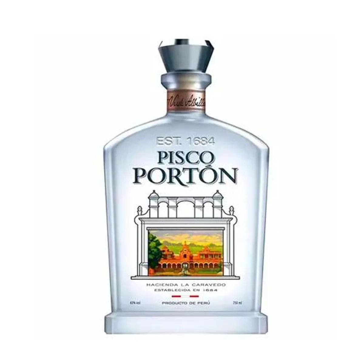 GENERICO - Pisco PORTON Mosto Verde Acholado Botella 750ml