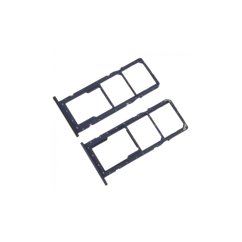 GENERICO - Repuesto Bandeja SIM Micro SD SAMSUNG GALAXY A01 A11 - NEGRO.