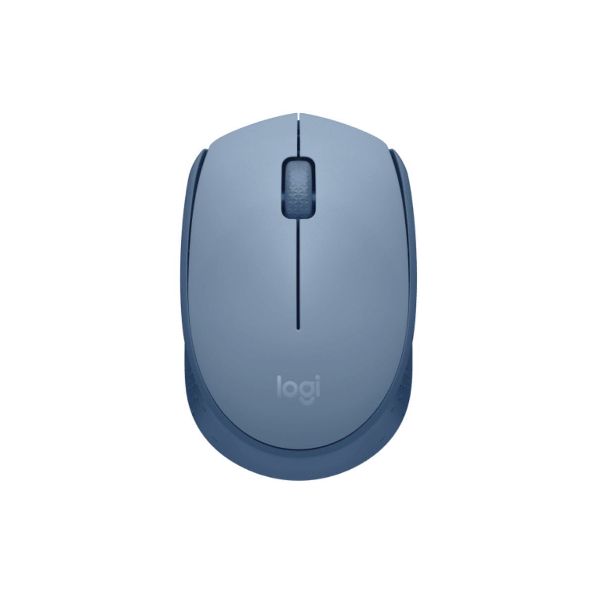 LOGITECH - Mouse Inalámbrico Logitech M170 Ambidiestro Gris Azulado