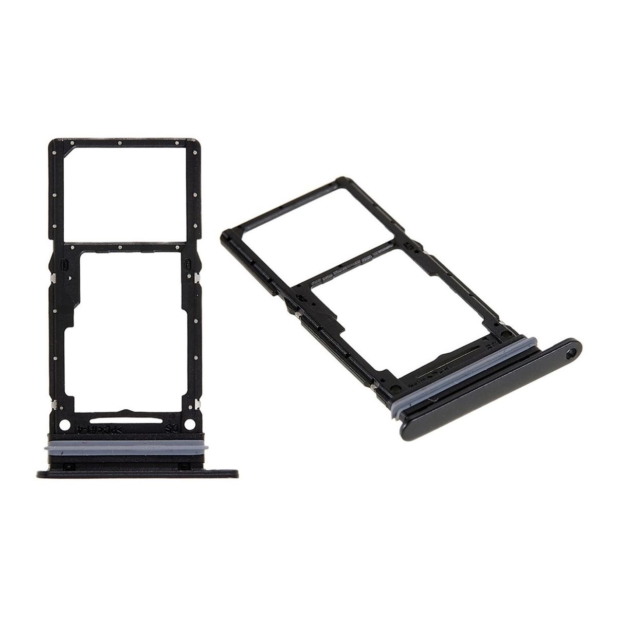 GENERICO - Repuesto Bandeja SIM Micro SD SAMSUNG A33 - NEGRO.