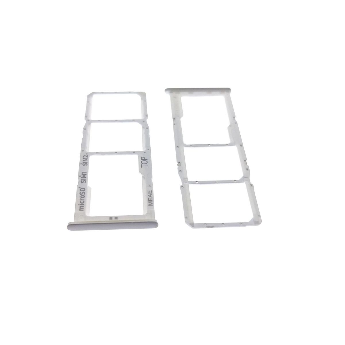 GENERICO - Repuesto Bandeja SIM Micro SD SAMSUNG M51 - BLANCO.