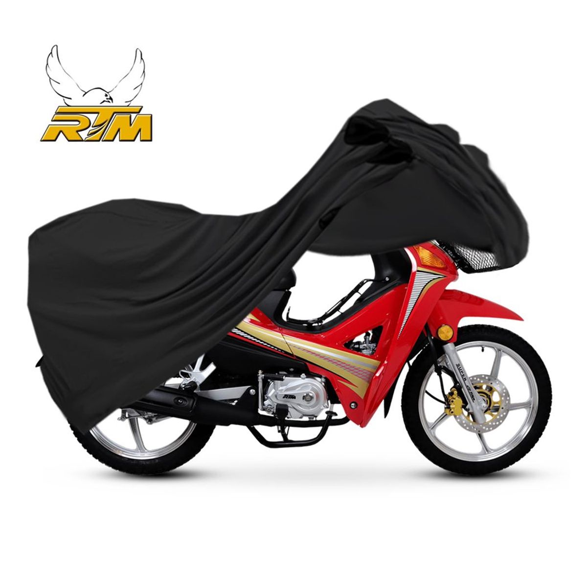 FUNCOVER - Funda Moto RTM 110 Scooter Cobertor Filtro Uv Impermeable