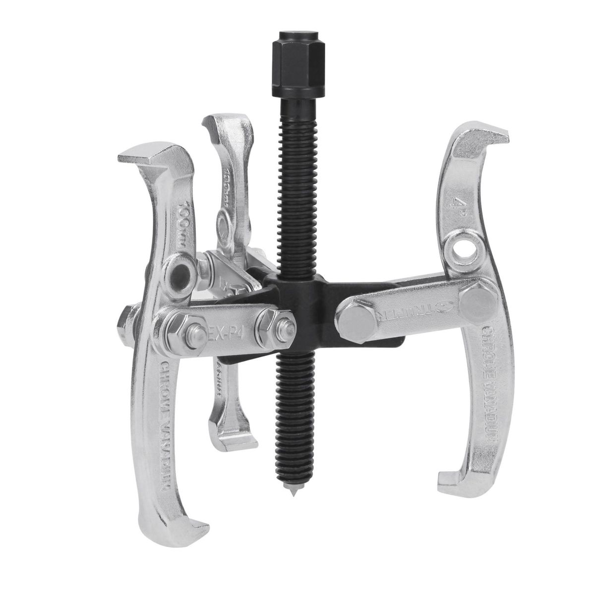 TRUPER - Extractor de poleas de motor, 3 quijadas 4Pulg. Truper