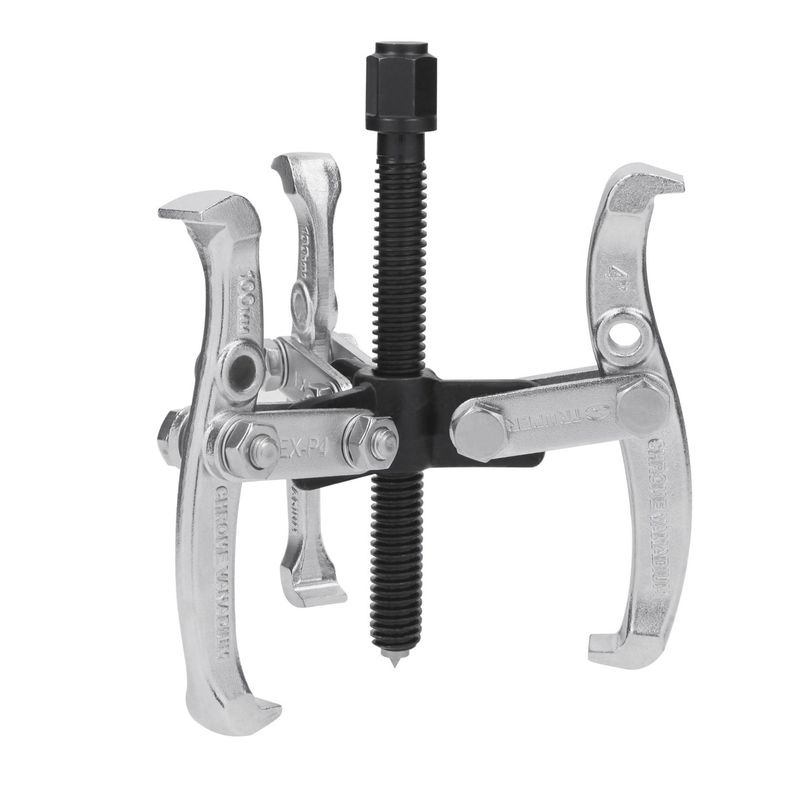 TRUPER - Extractor de poleas de motor, 3 quijadas 4Pulg. Truper