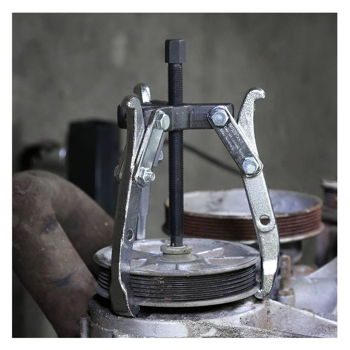 TRUPER - Extractor de poleas de motor, 3 quijadas 4Pulg. Truper