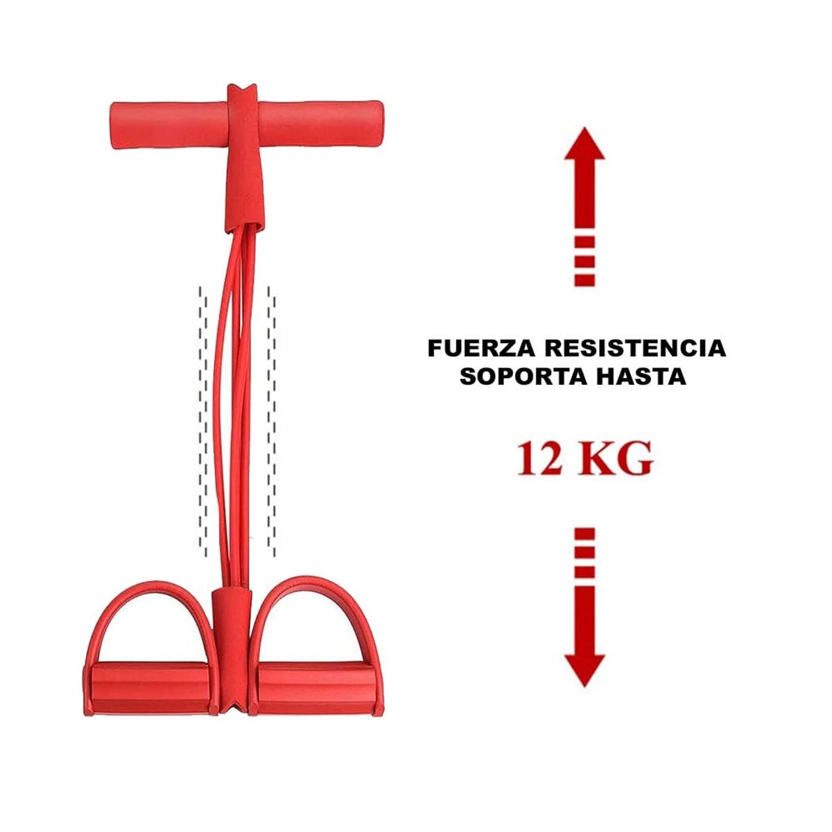 GENERICO - Banda Elastica ejercicios resistencia rojo
