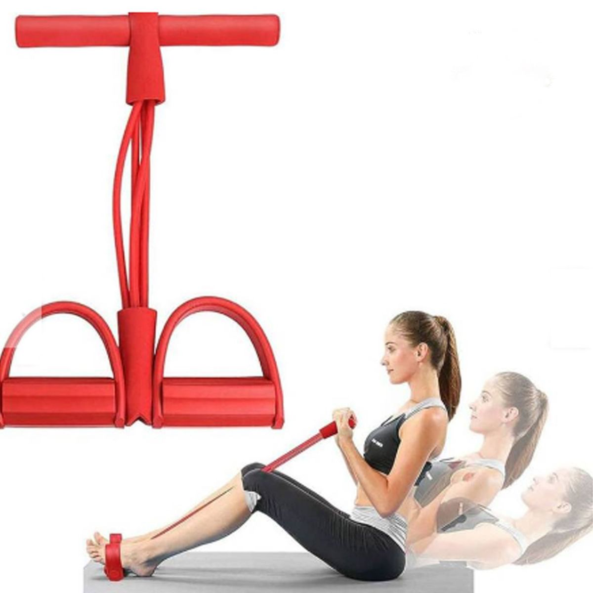 GENERICO - Banda Elastica ejercicios resistencia rojo