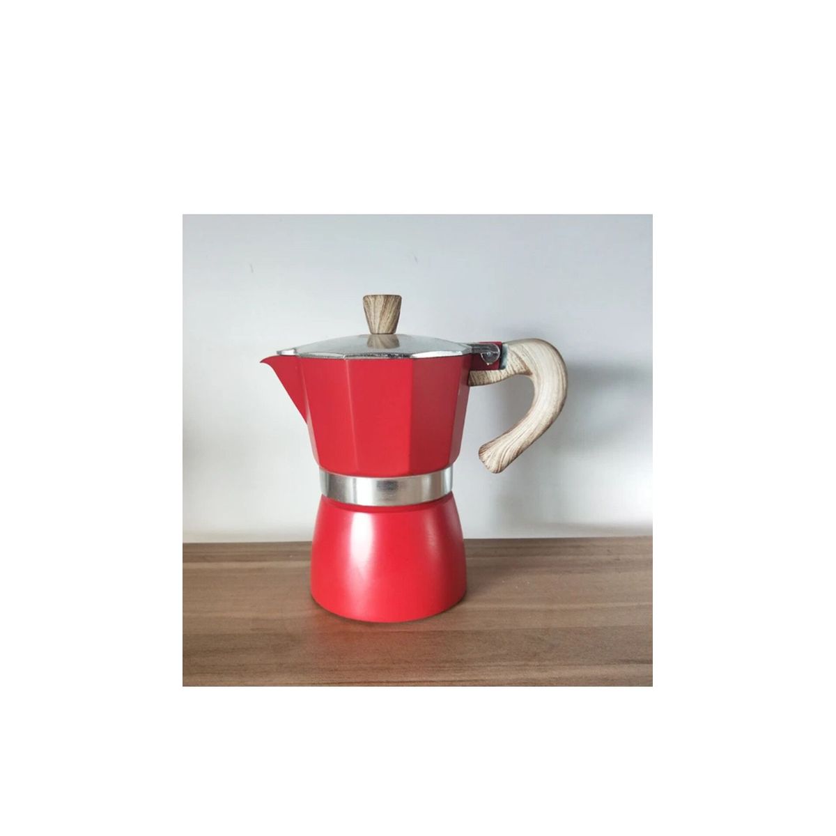 GENERICO - Cafetera modelo italiana 6 tazas