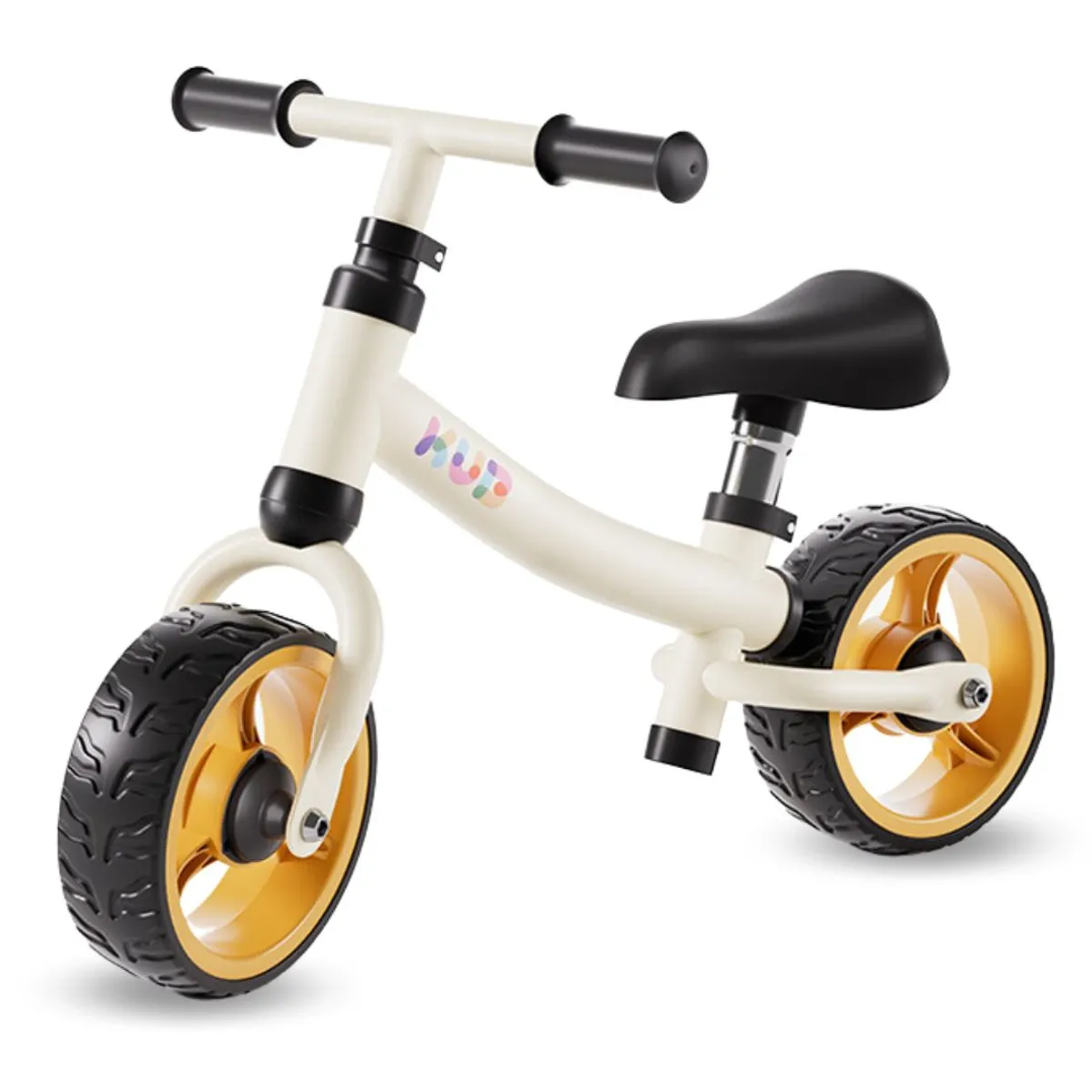 KUB - BICICLETA DE BALANCE SIN PEDALES INFANTIL CREMA KUB