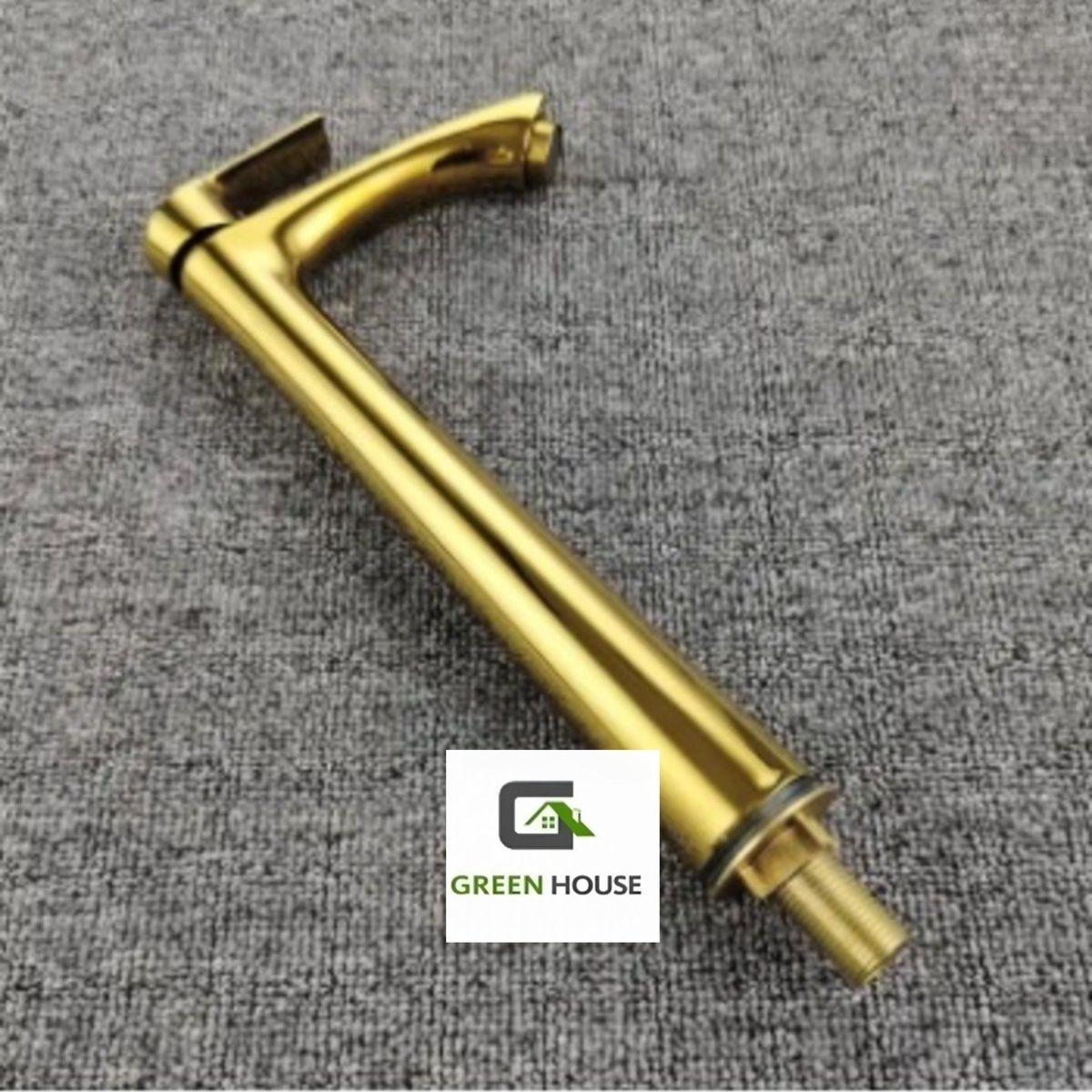 GENERICO - GRIFERIA DE LAVATORIO ALTO DORADO AGUA FRIA