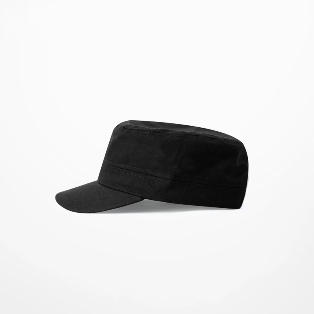 KAST PE - Gorra Hombre Carbonera Estilo Militar Clásico - Negro