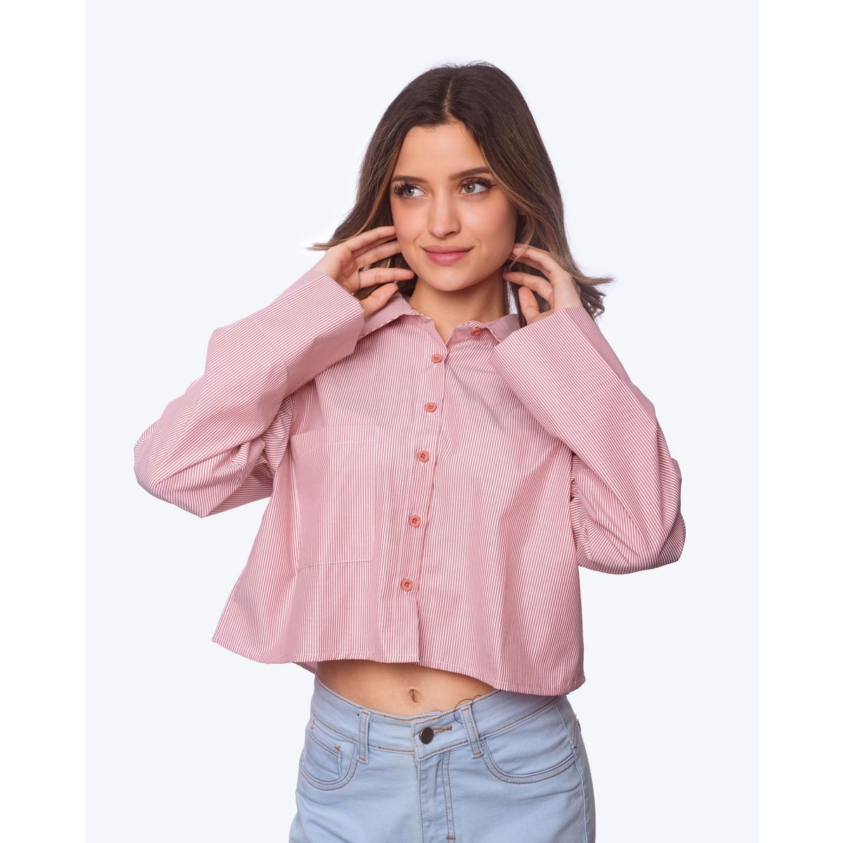 NEBULA - Blusa Keyla - Nébula - Rosado