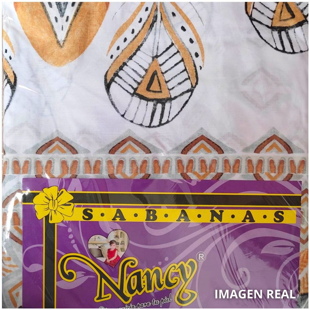 INSPIRA MARKET - Juego de sábanas ecuatorianas Sábanas Nancy 2 1/2 plazas Queen