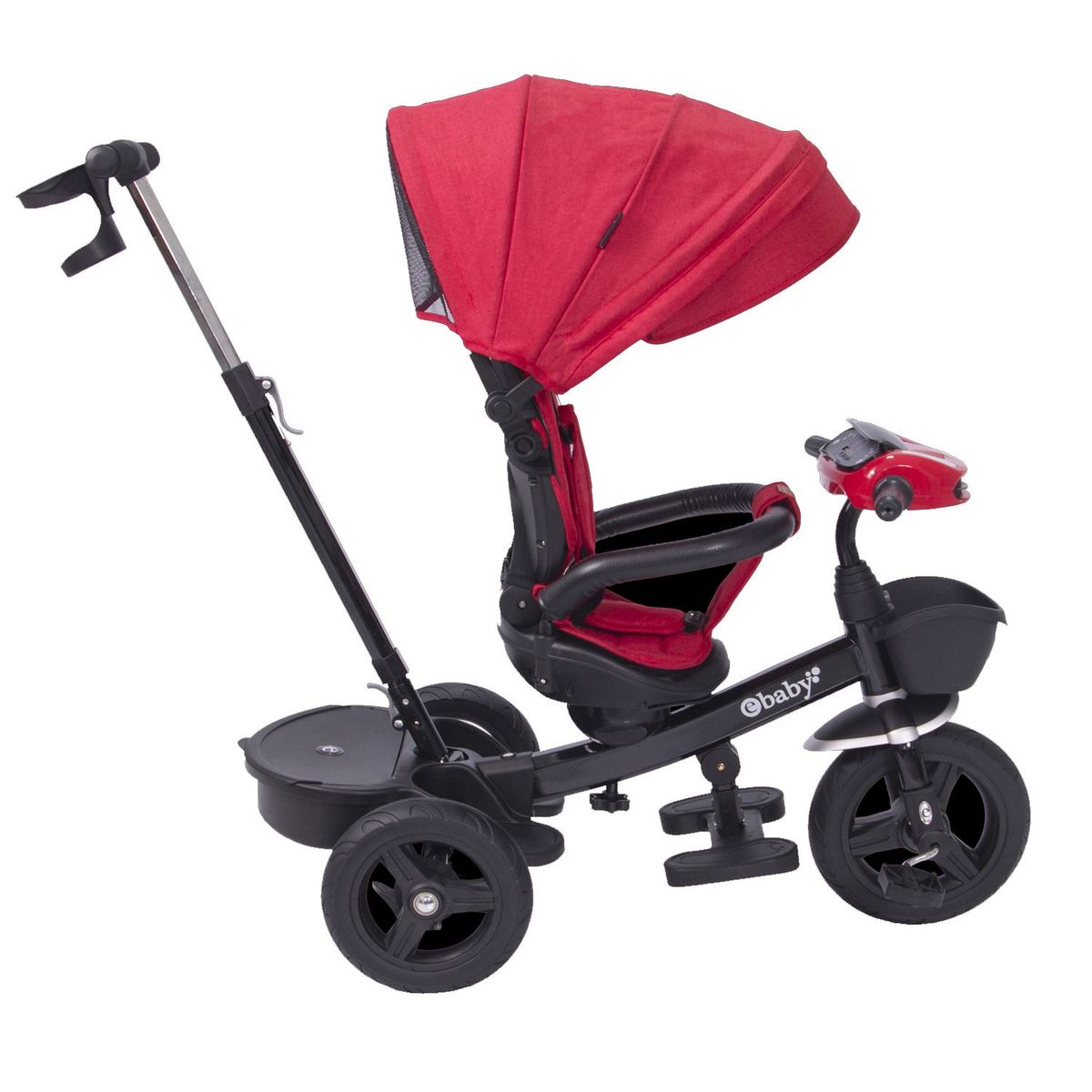 EBABY - Triciclo Ebaby Guiador ARIA USB Bluetooth Rojo