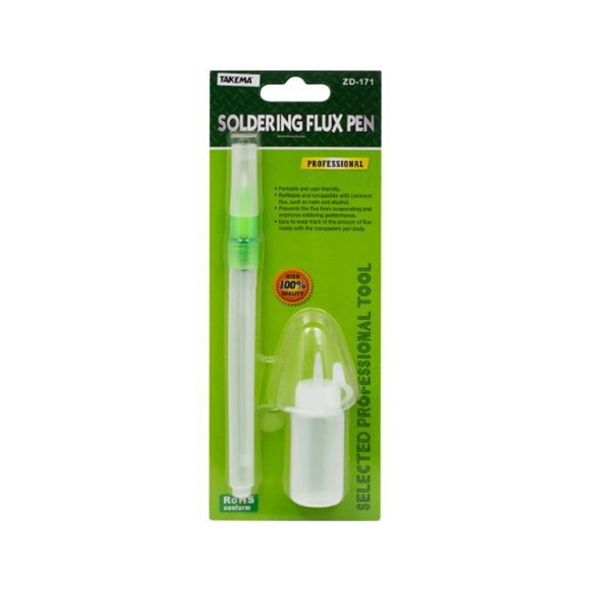 TAKEMA - Lápiz Aplicador de Flux ZD-171 TAKEMA
