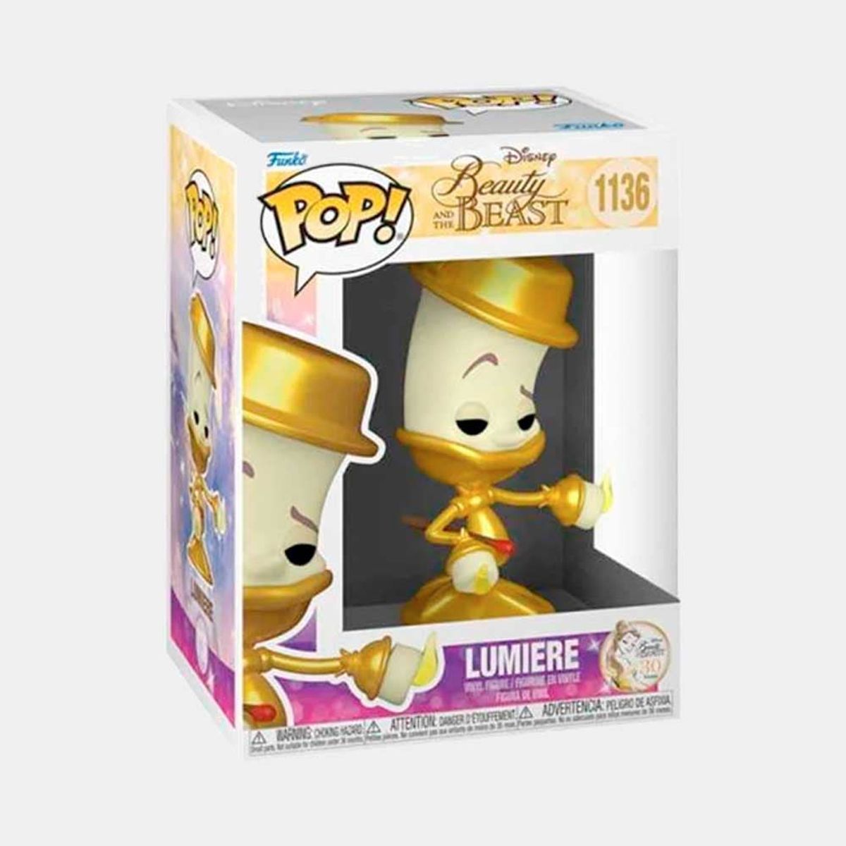 FUNKO - FUNKO POP DISNEY BEAUTY AND THE BEAST - LUMIERE
