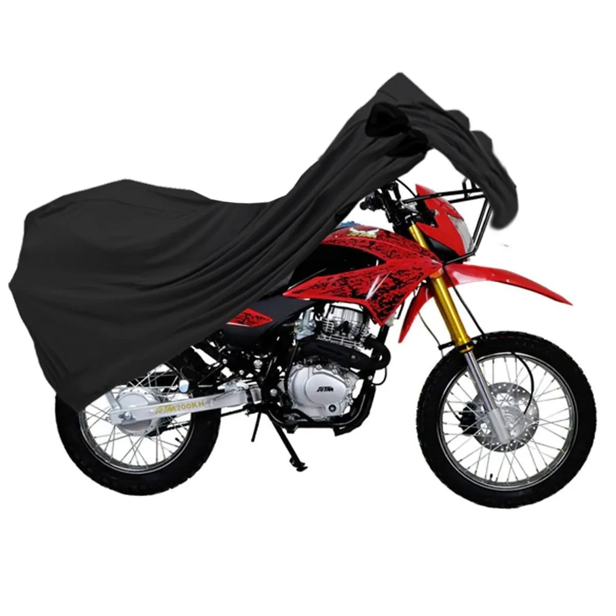 FUNCOVER - Funda Moto RTM 200 KH Cobertor Filtro Uv Impermeable