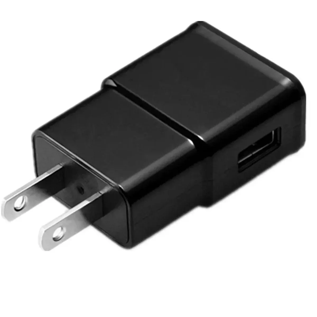 GENERICO - Cargador Adaptador 100v - 240v A Usb 5v 2a Negro