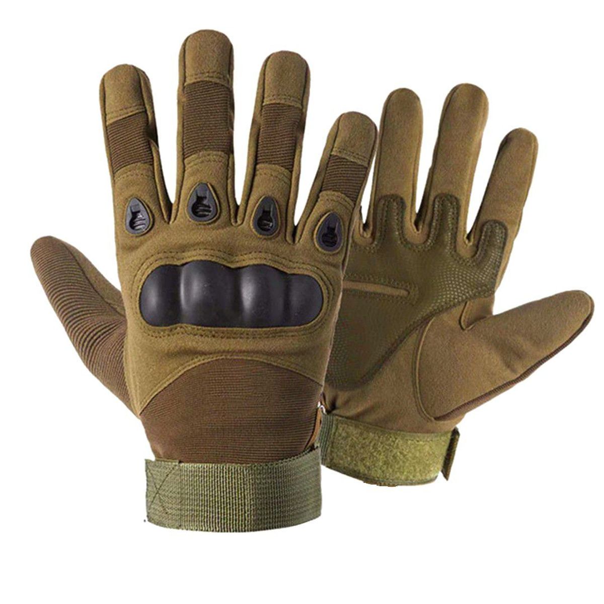 GENERICO - Guantes Tácticos Deportivos Militares Protección Beige